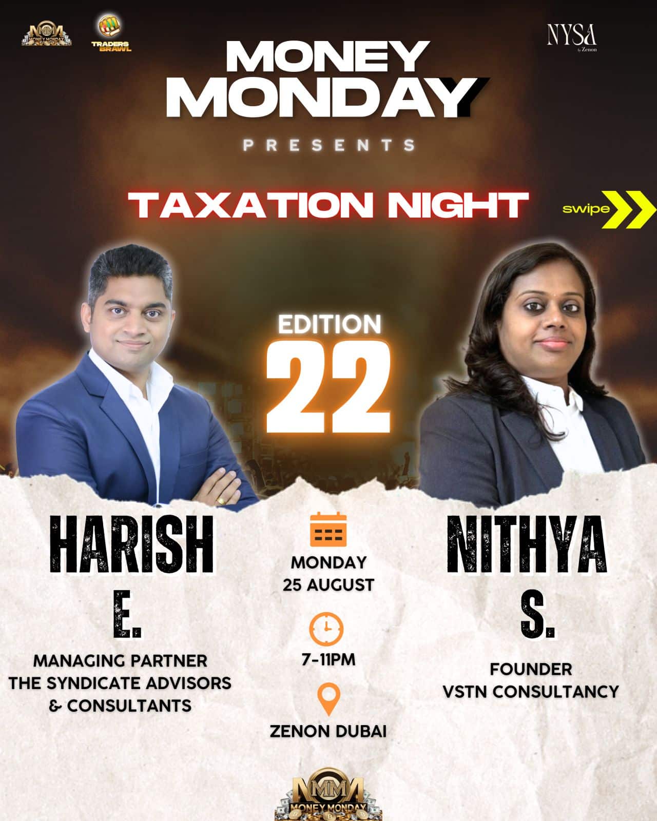 Taxation Night Poster